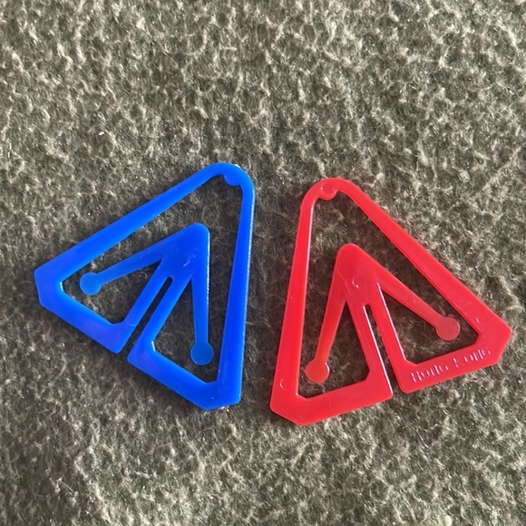 Vintage plastic paper clips - Picture 5 of 5